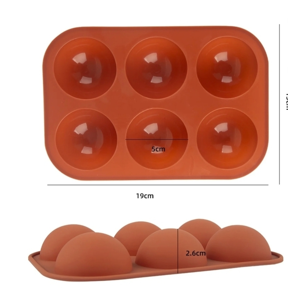 Silicone Chocolate Molds Bombs Baking 3 Pack Non Stick Heat Resistant‎ New